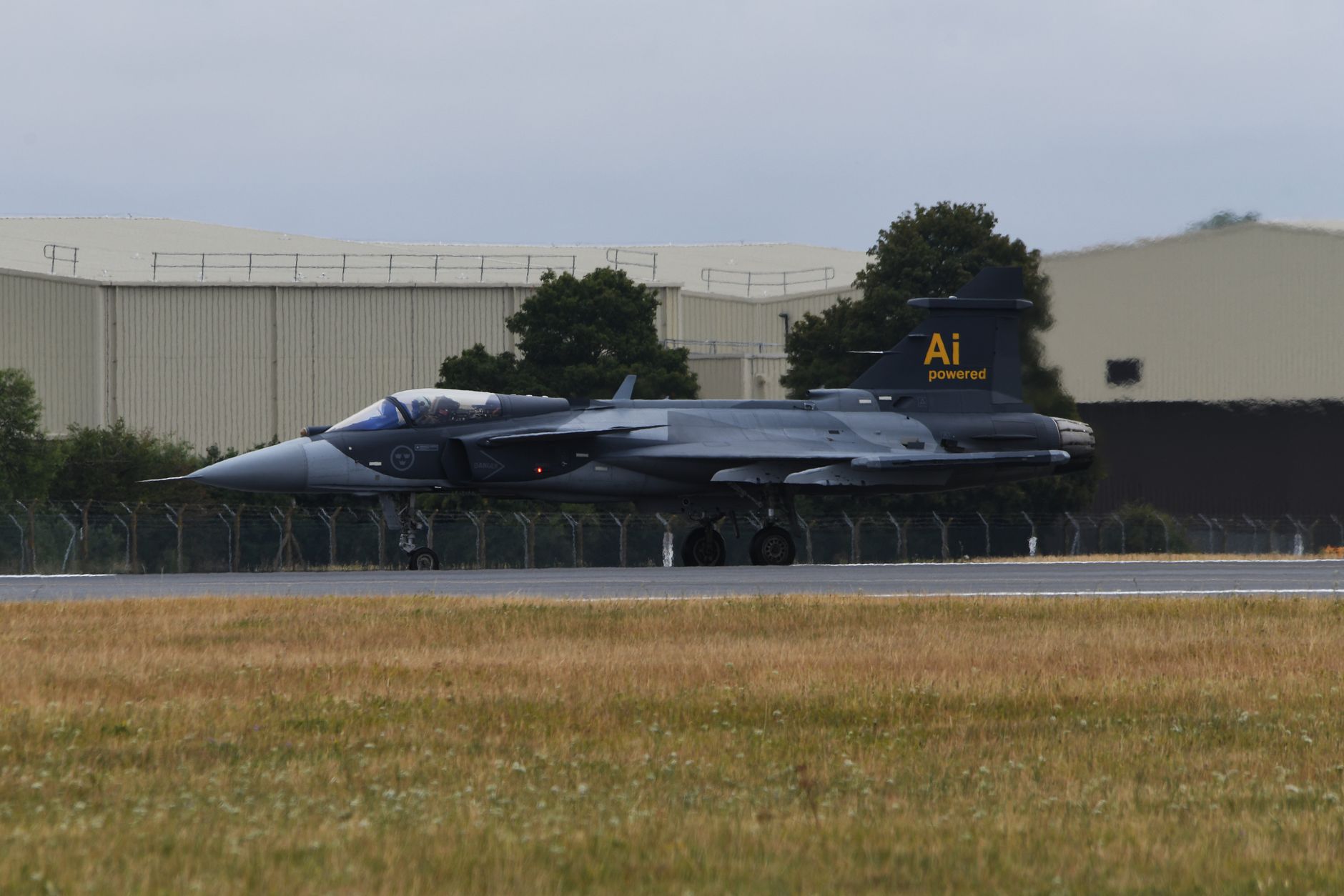 AI-piloted fighter aircraft