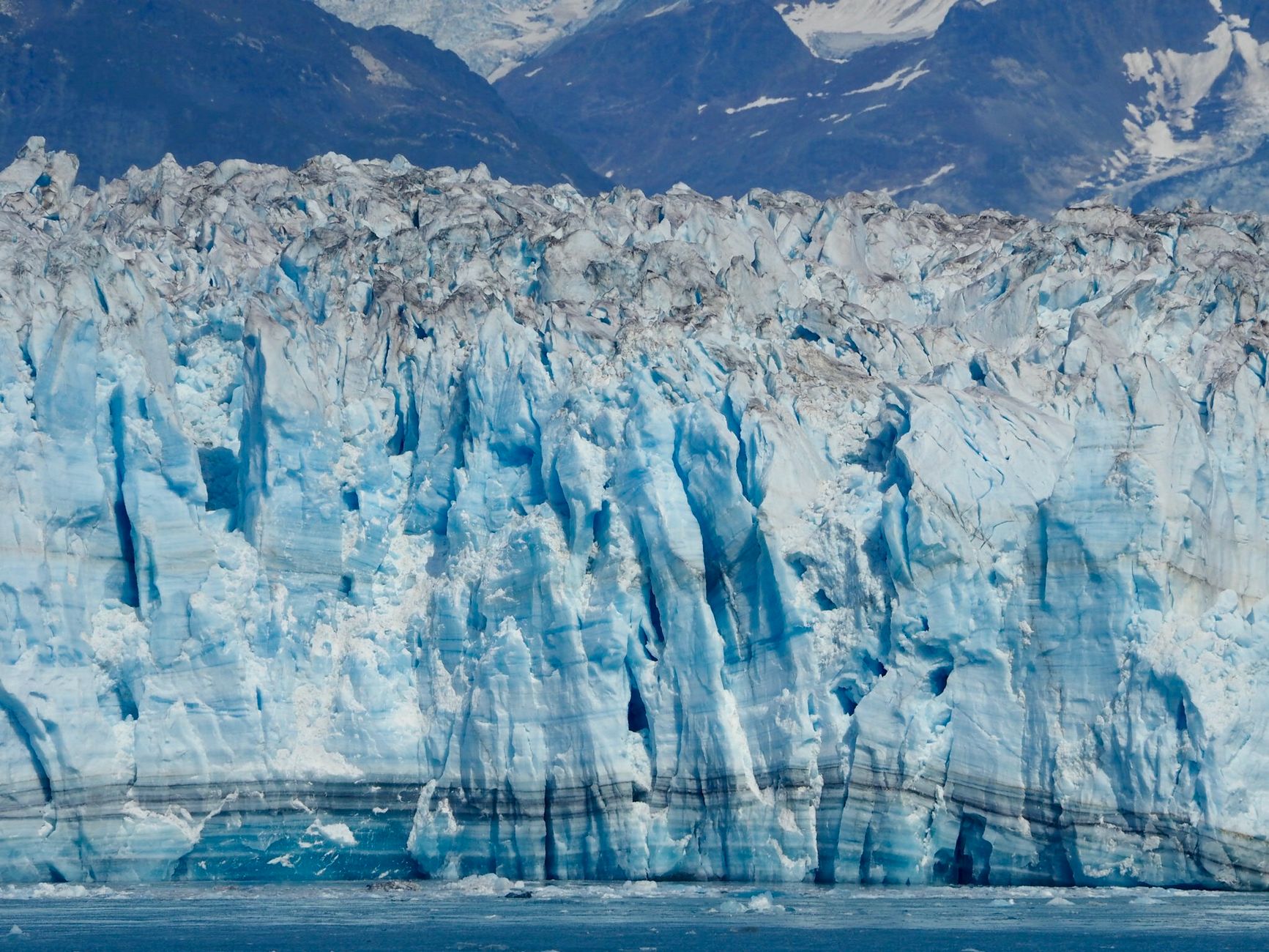 Alaska turning blue